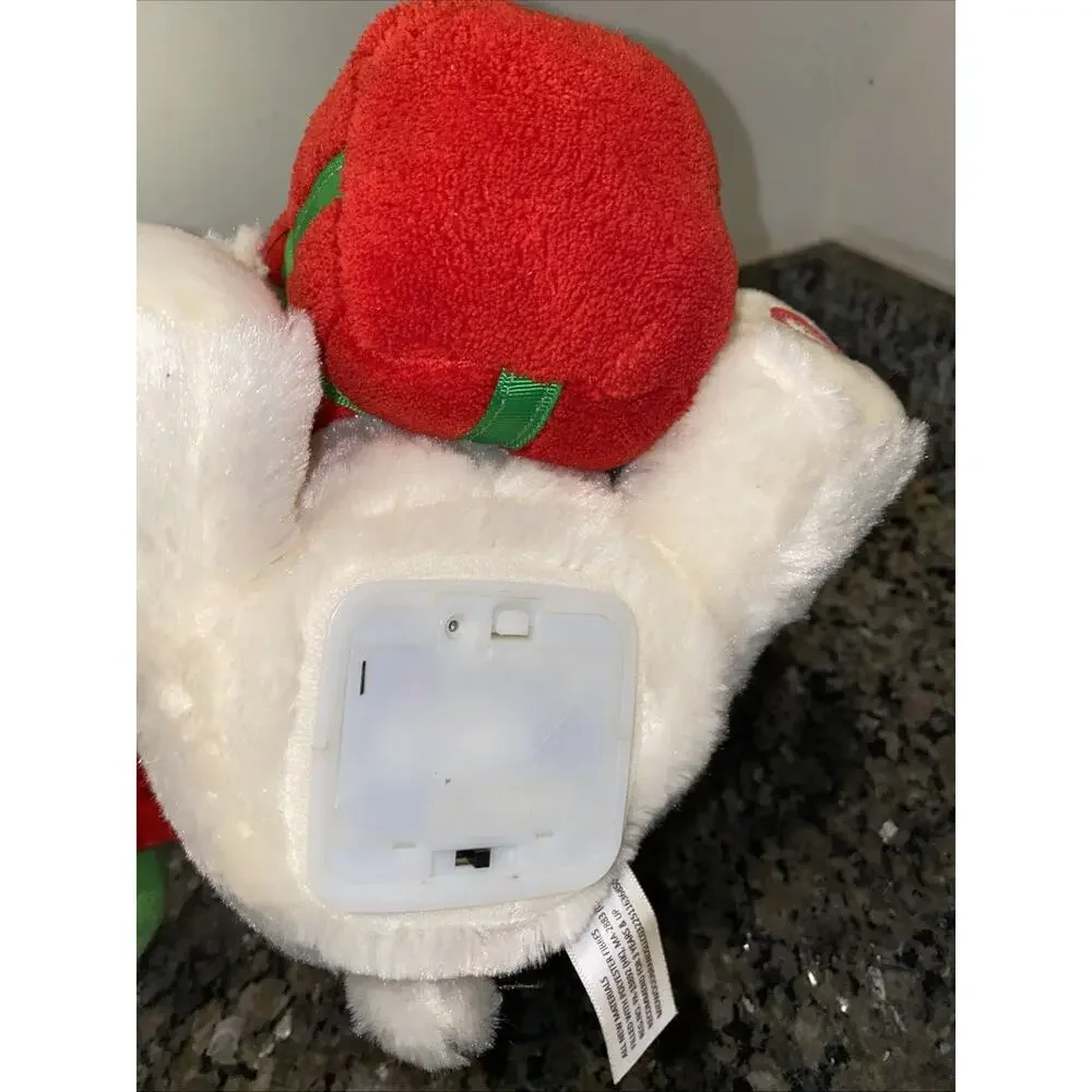 Animated Christmas Bear Sings 